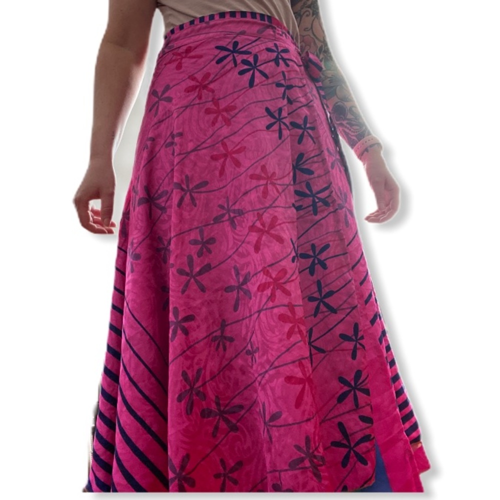 Darn Good Yarn Sari Regular Ankle Skirt